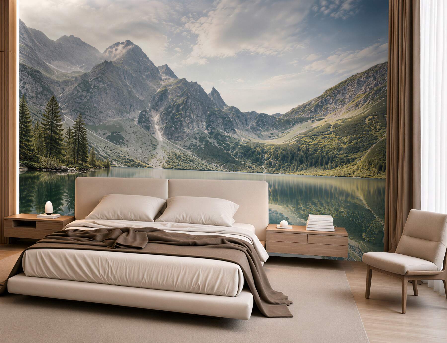 Fototapeta Jezioro w górach Tatry ?v23